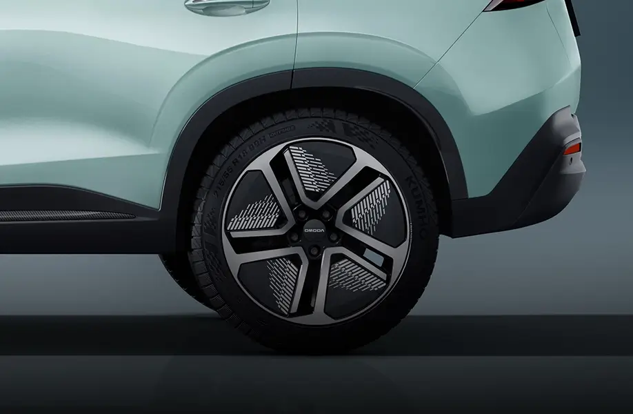 Omoda E5 - Futuristic Aluminium Velg