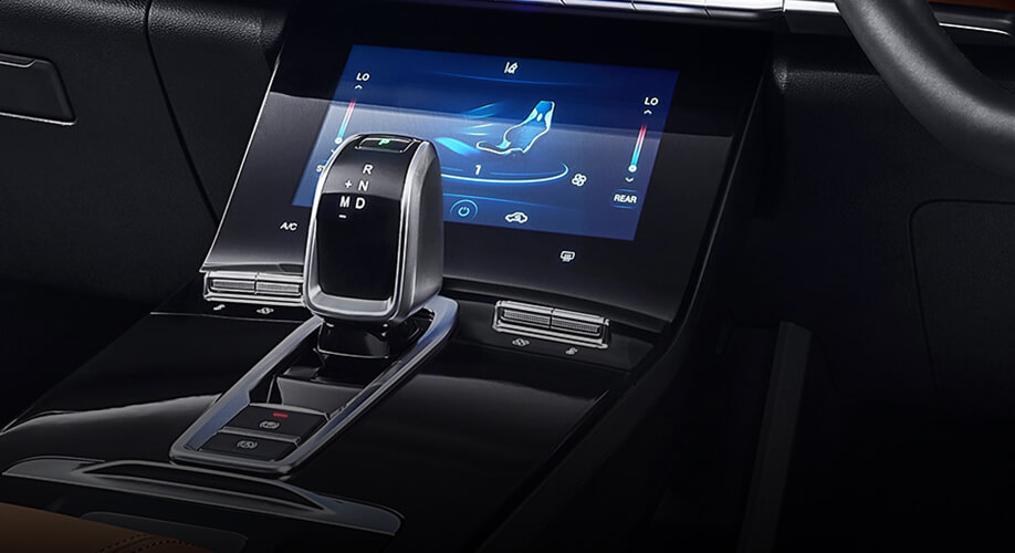 LCD Control Panel with Dual Zone AC
